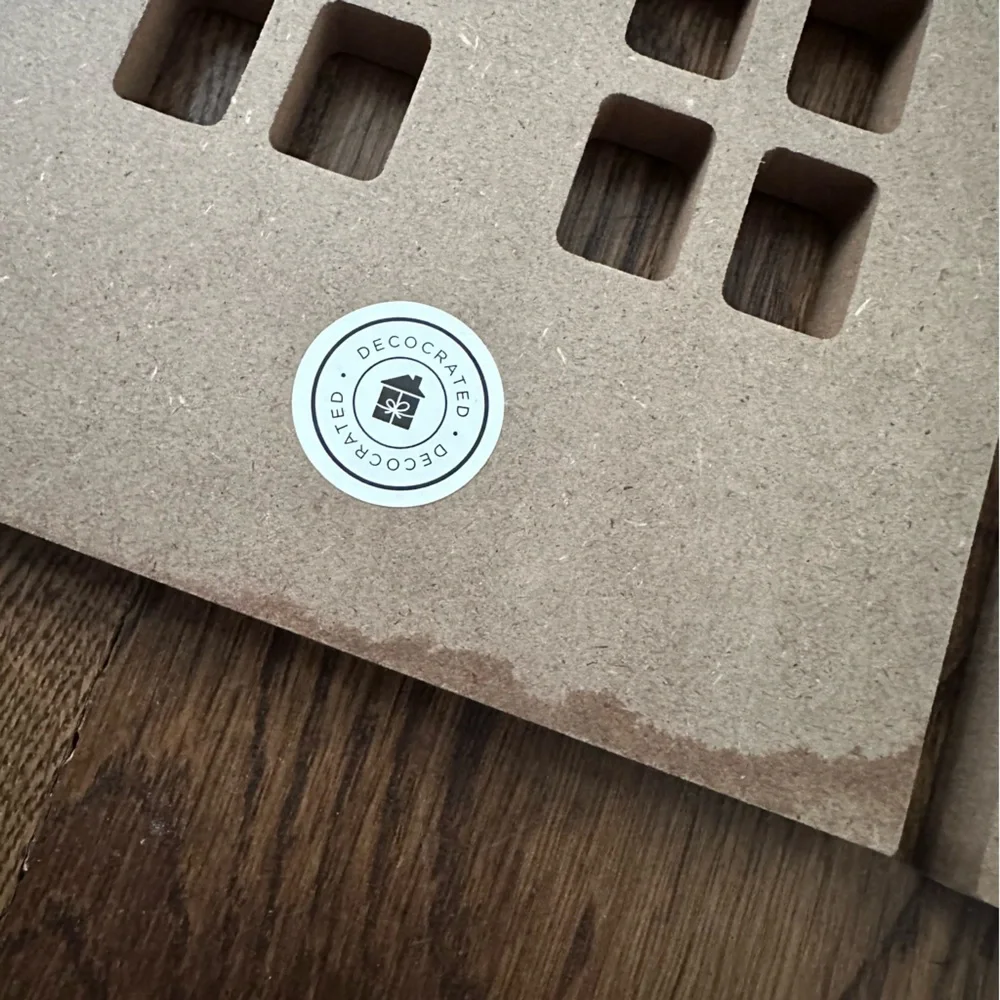 Decocrated wooden house decor